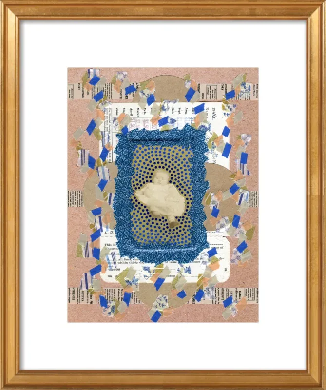 Blue awakening by Naomi Vona for Artfully Walls