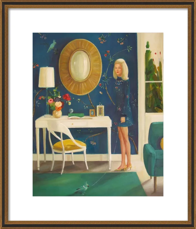 The Invisible Nature of Tansy Fairchild by Janet Hill for Artfully Walls