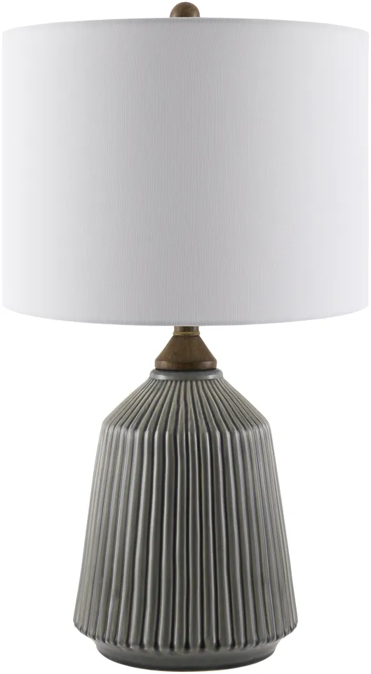 Lennon  Glazed 26"H x 15"W x 15"D Accent Table Lamp