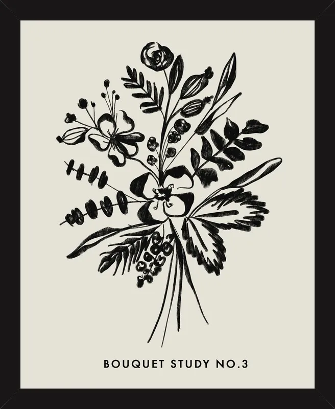 Bouquet Study No. 3 by Nancy Noreth for Artfully Walls