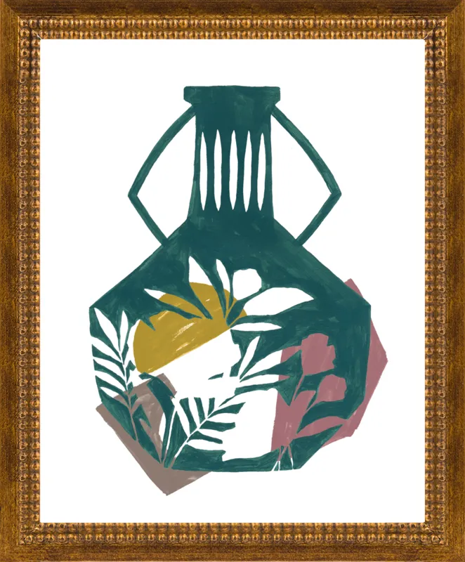 Vase Shapes by Cece Merkle for Artfully Walls