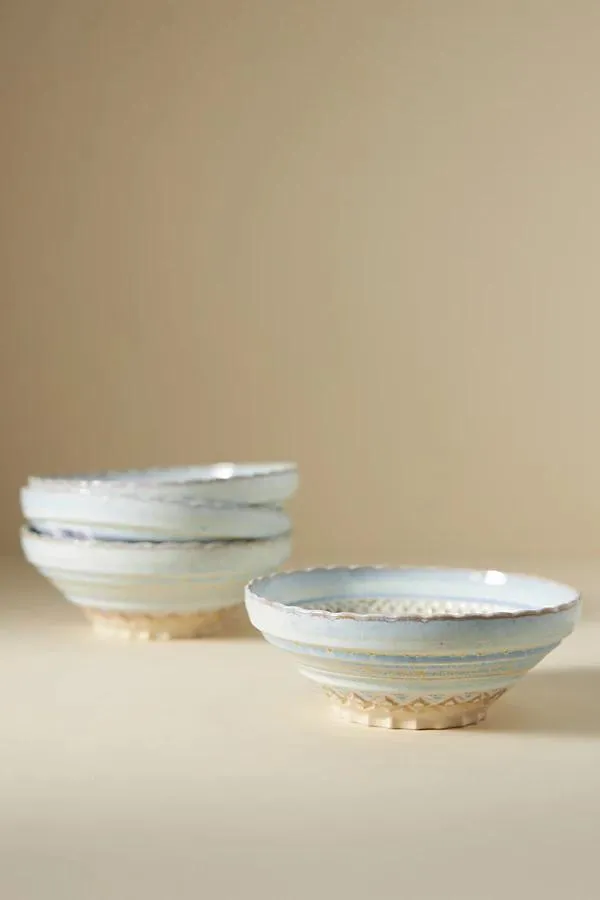 Cristal Cereal Bowls, Set of 4