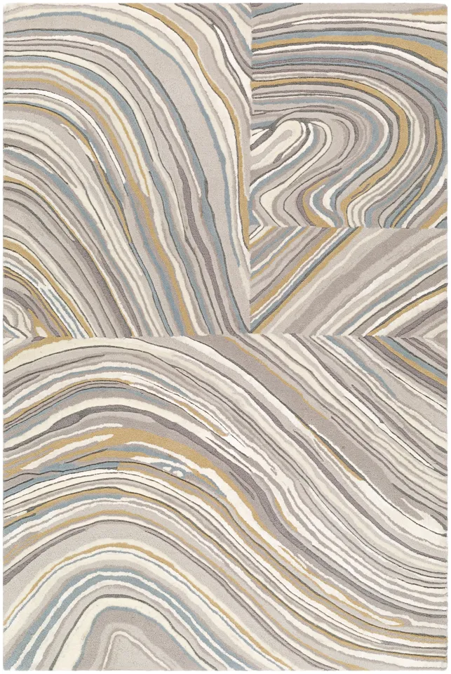 Dreamscape Beige Indoor 5' x 7'6" Handmade Rug