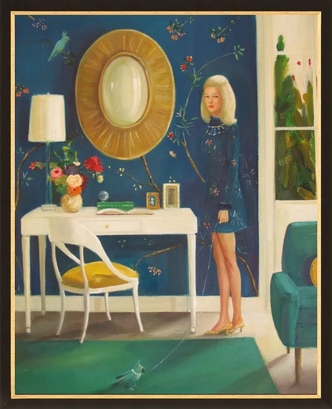 The Invisible Nature of Tansy Fairchild by Janet Hill for Artfully Walls