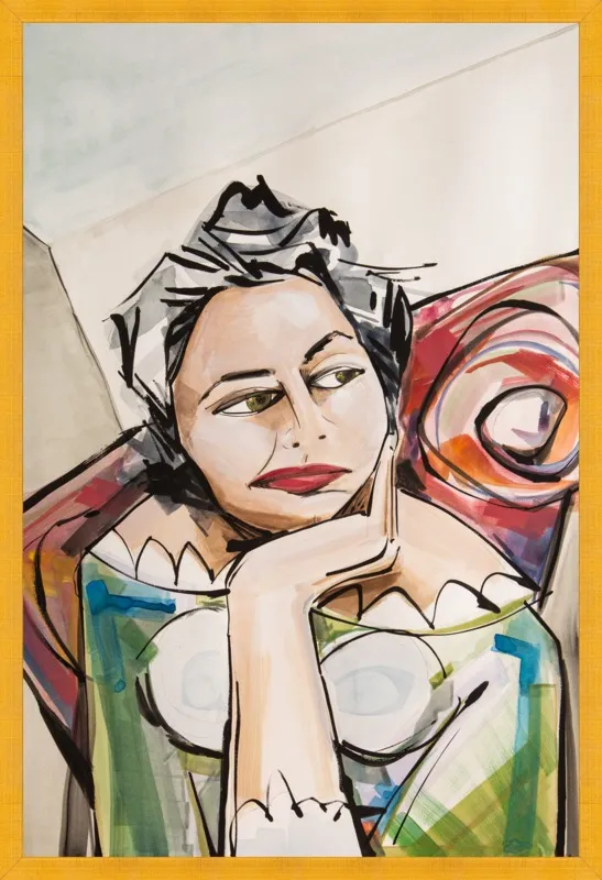 Ponder by Becky Aubry for Artfully Walls