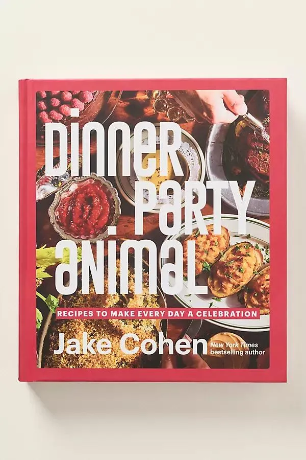 Dinner Party Animal Hardcover Cookbook