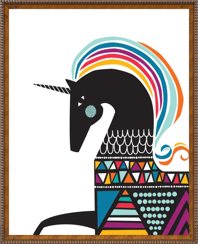 Unicorn by Rob Blackard for Artfully Walls