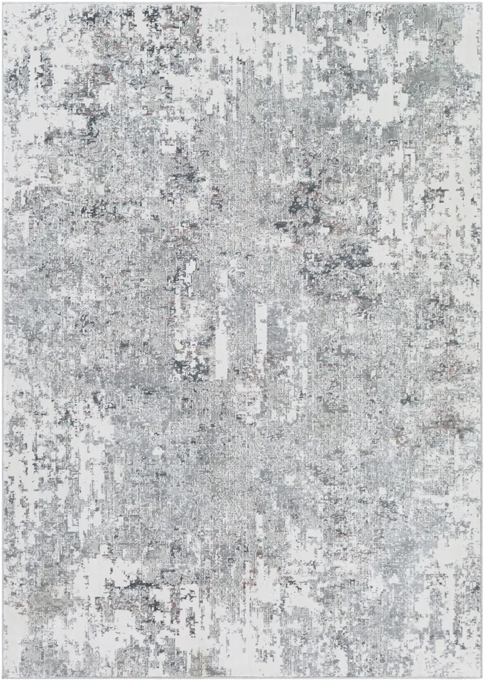 Edinburgh White Indoor 8'10" x 12' Machine Woven Rug