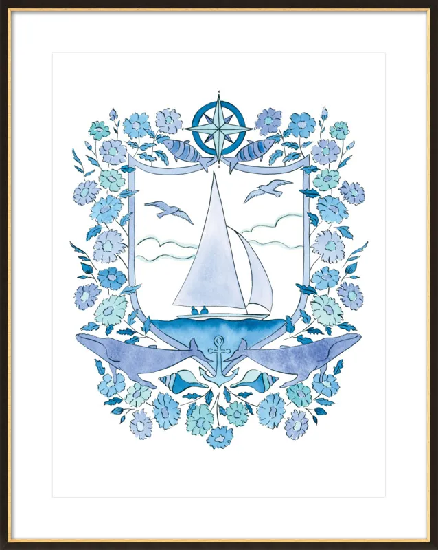 Setting Sail by Rachel Rogers for Artfully Walls