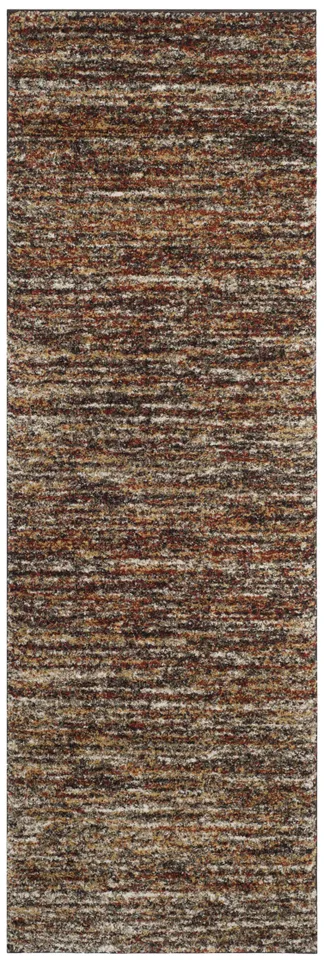 Arlo Home Woven Area Rug, RET2133-1121, Ivory/Gold,  2' 3" X 7'