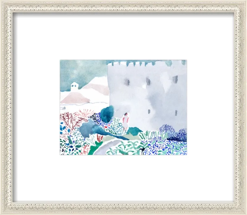 Castle Flowers by Charlotte Ager for Artfully Walls