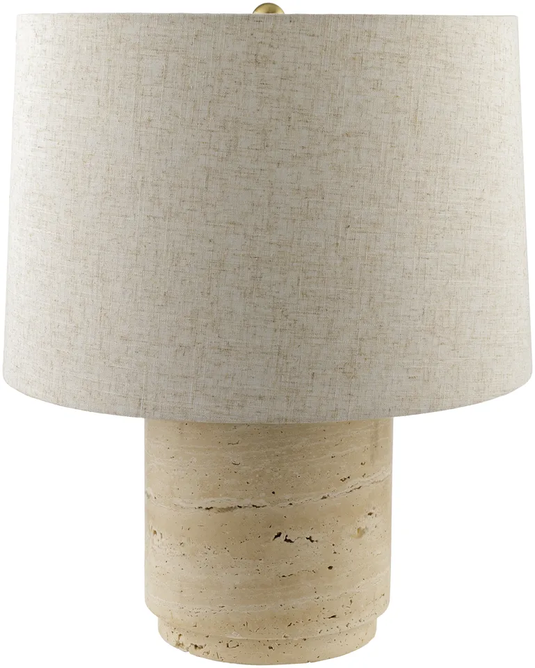 Travera  Stone Washed 19"H x 15"W x 15"D Accent Table Lamp