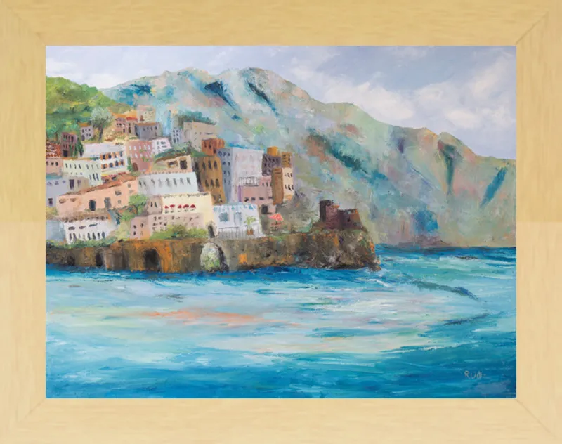 Amalfi Coast by Renee A Ortiz for Artfully Walls