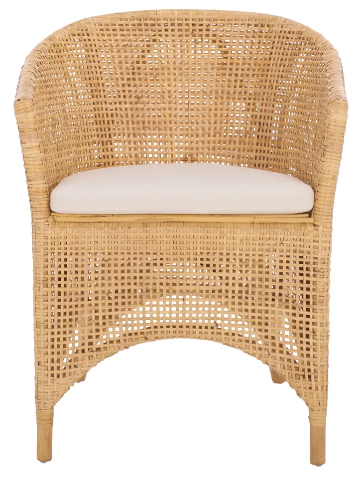 Taina Accent Chair - Natural / White