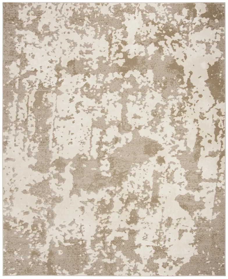Arlo Home Woven Area Rug, VGE773B, Beige/Cream,  8' X 10'