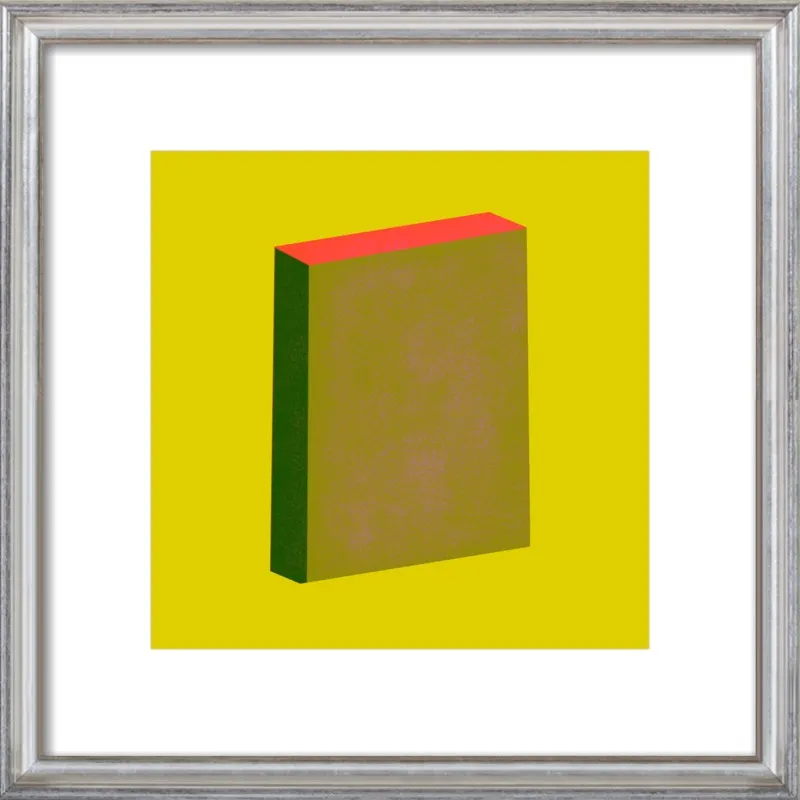 Color Books 4, Olive, Forest, Hot Red & Pear Green by Jessica Poundstone for Artfully Walls