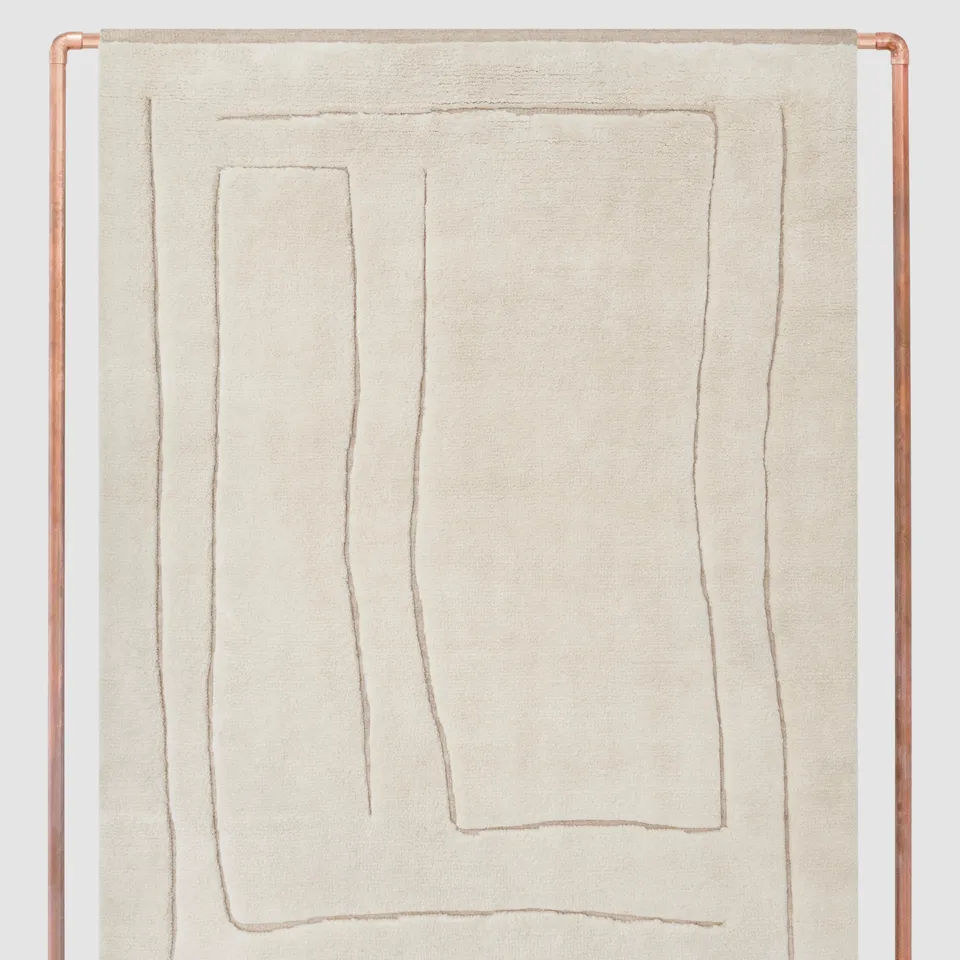 The Citizenry Ishir Hand-Knotted Area Rug | 6' x 9' | Sand