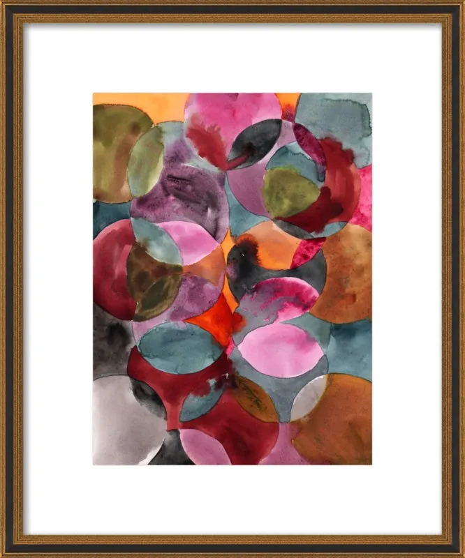 round and round 2 by Kelly Witmer for Artfully Walls