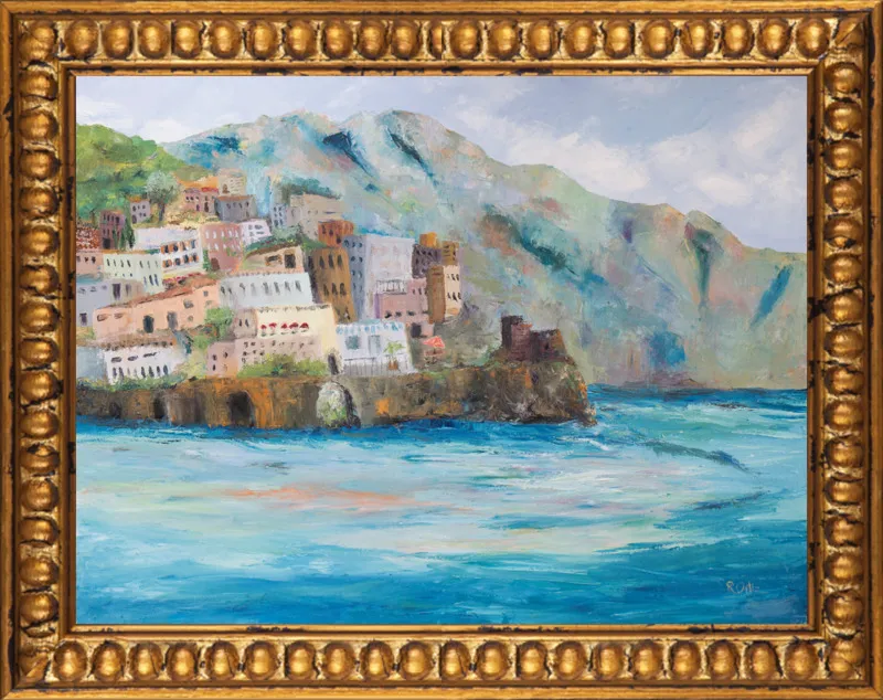 Amalfi Coast by Renee A Ortiz for Artfully Walls
