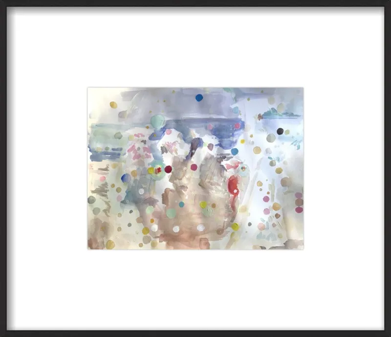 Beach scene (from memory)  by Hannah Dean for Artfully Walls