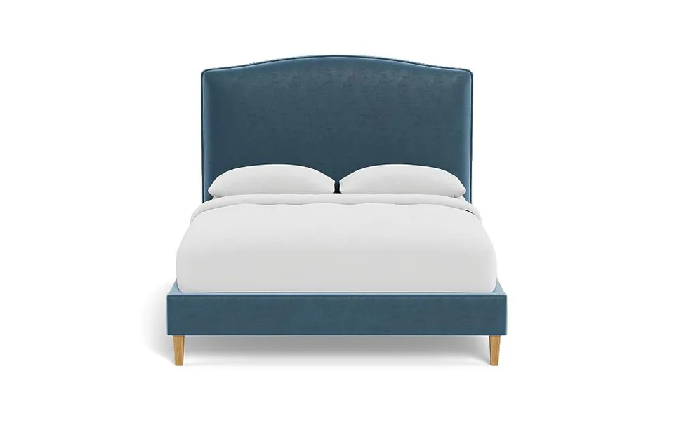 Celia Upholstered Bed with Contrast Piping