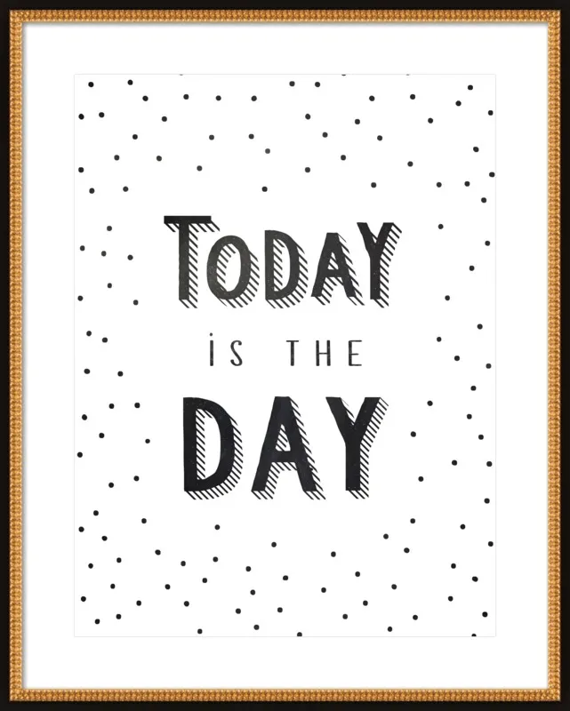 Today is the day by Lonneke de Roos - Kind of Style for Artfully Walls