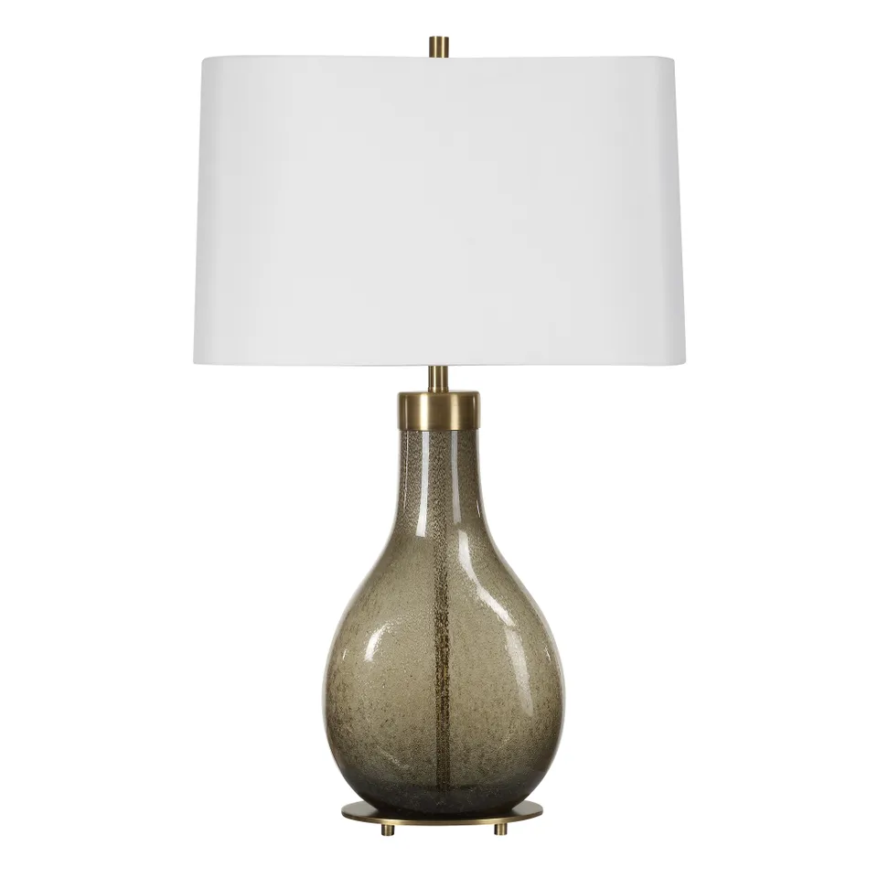 Shyla Dark Glass Table Lamp
