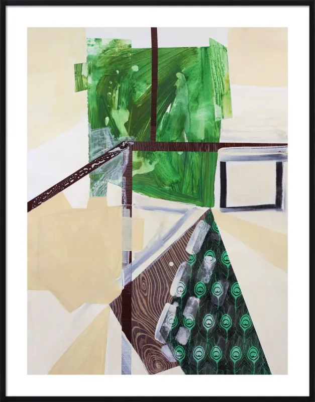 Abstract Study (trail map) by Pamela Staker for Artfully Walls