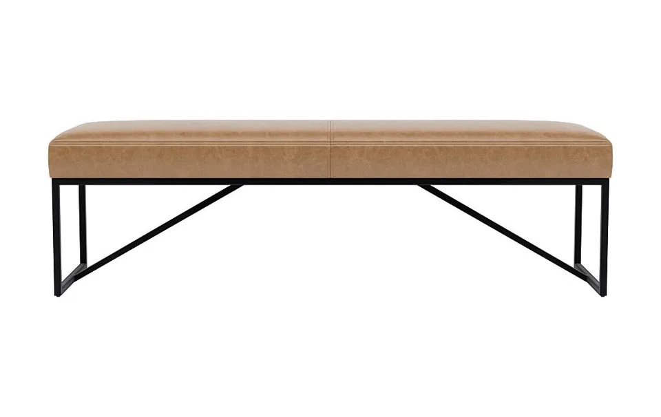 Otto Leather Bench