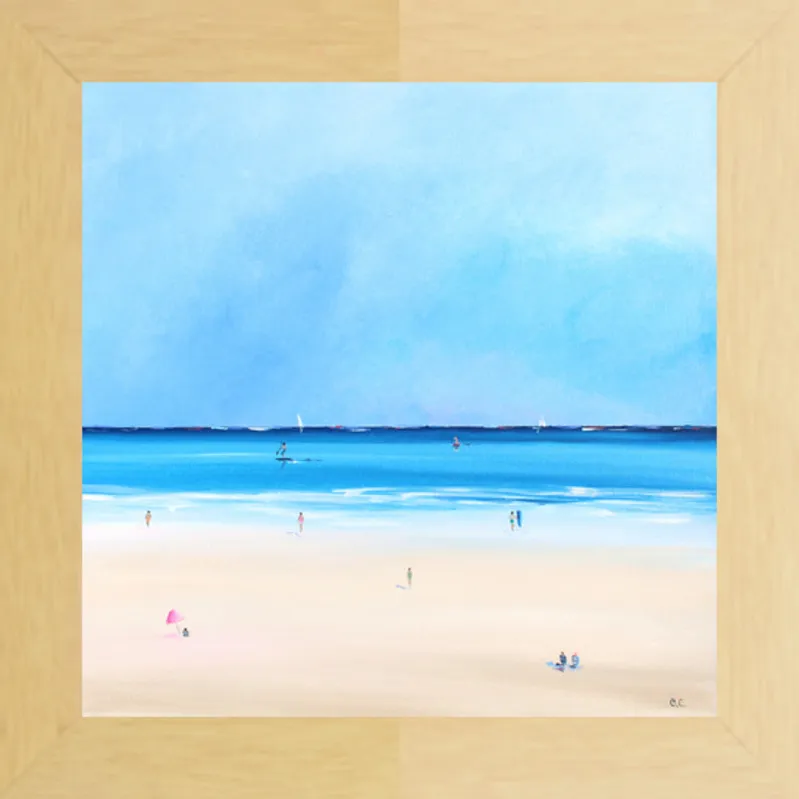 Smooth Ocean Sale by Caroline Chriss  for Artfully Walls