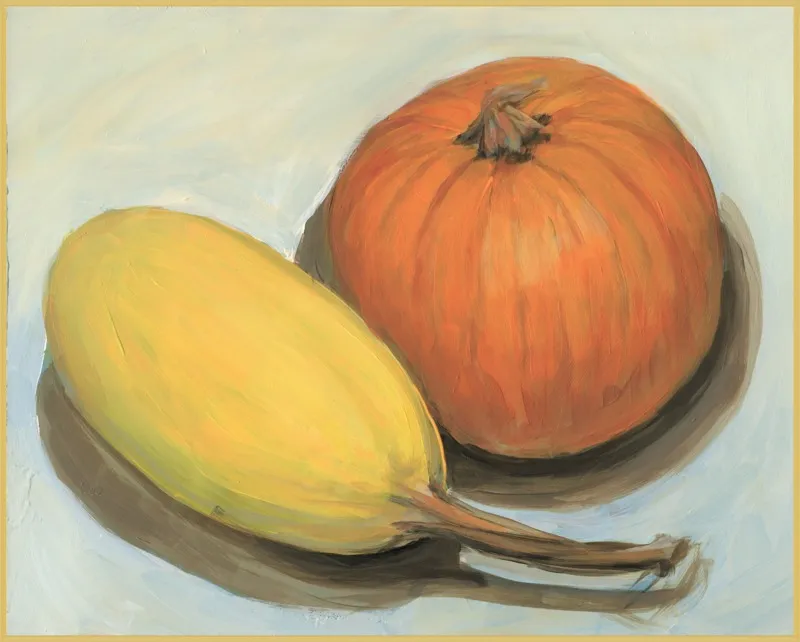 Pumpkin and Squash by Carrie Arnold for Artfully Walls