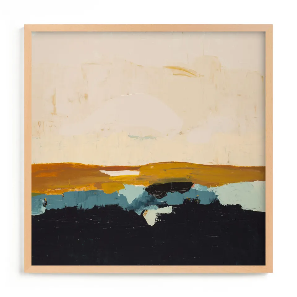 Yellow Seascape Open Edition Fine Art Print