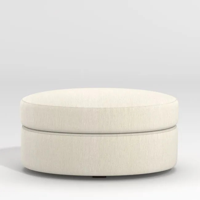 Infiniti 41" Oval Storage Ottoman
