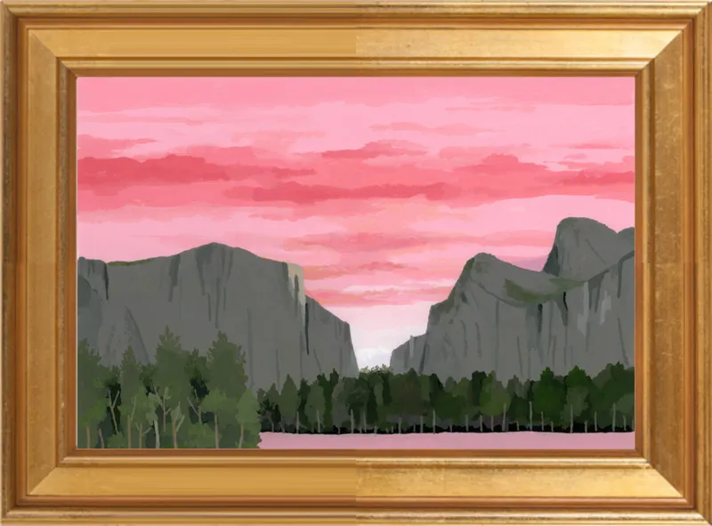 Dawn of Yosemite Park by Hiroyuki Izutsu for Artfully Walls