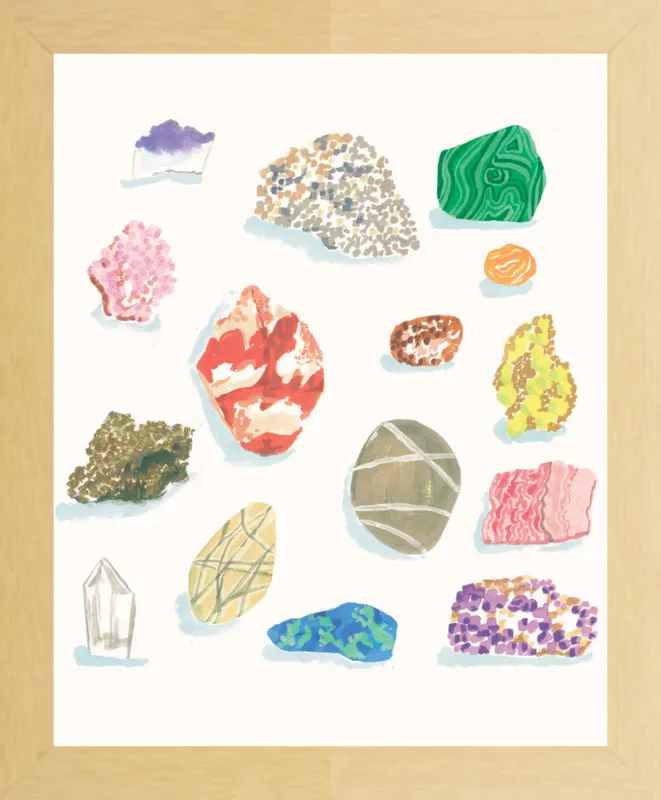 Gems by Danielle Kroll for Artfully Walls