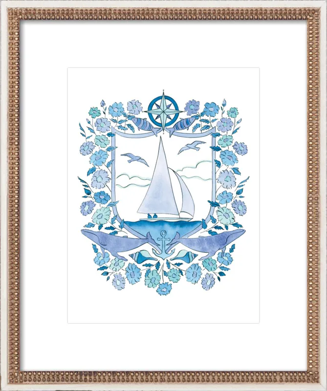 Setting Sail by Rachel Rogers for Artfully Walls