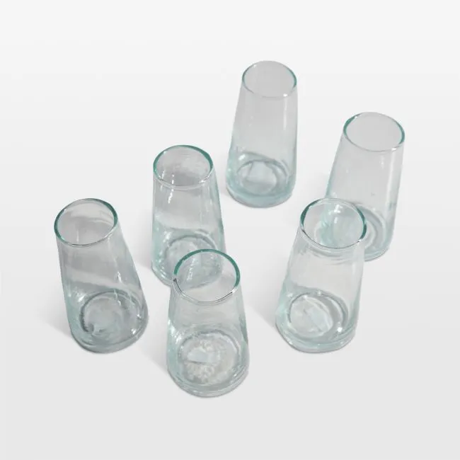 Moroccan Cone Champagne Glasses, Set of 6