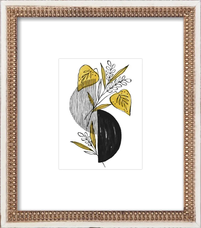 Midnight Foliage by Cece Merkle for Artfully Walls