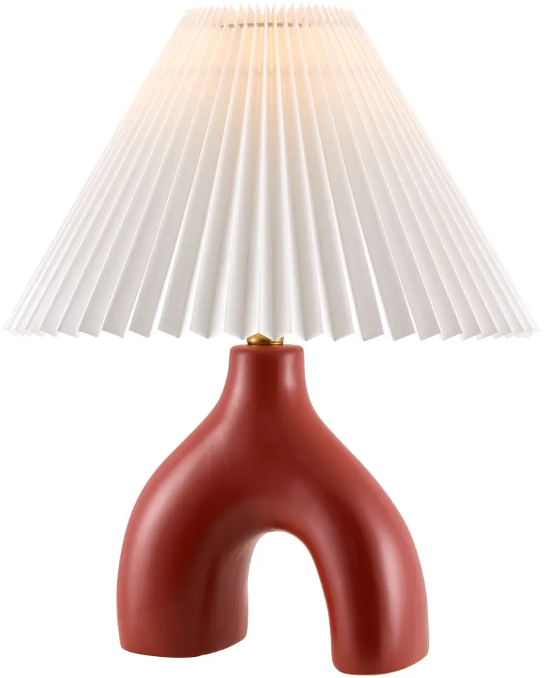 Alvik  Painted 18"H x 15"W x 15"D Accent Table Lamp
