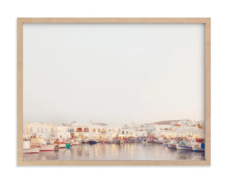 Evening In Greece Limited Edition Fine Art Print