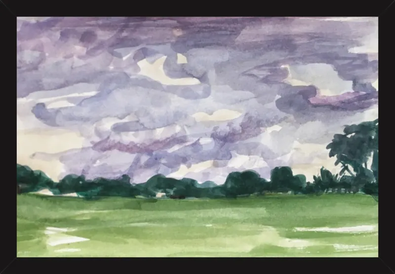 Summer Sky, Late by Megan Williamson for Artfully Walls