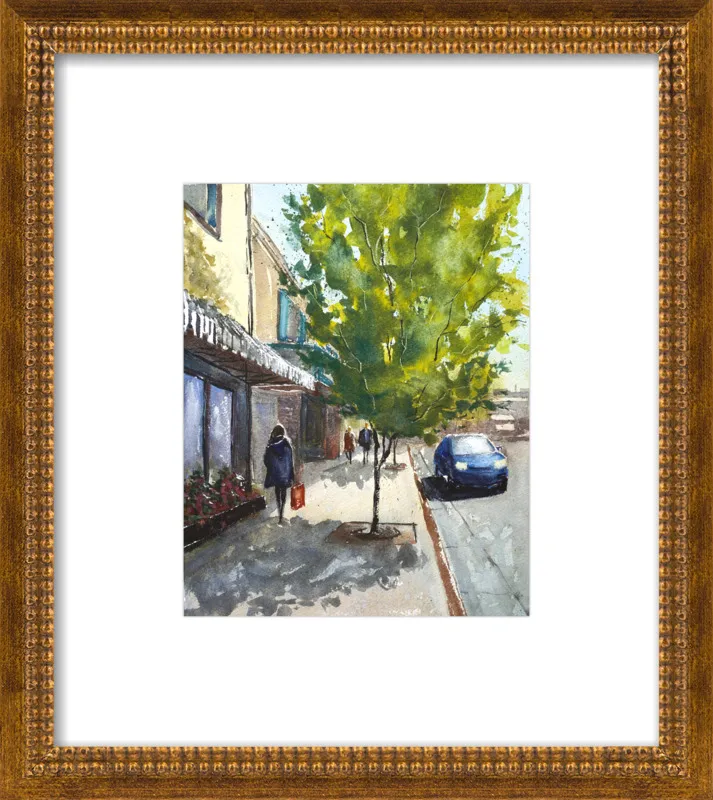 Shops in Laguna by Lauren Dusing for Artfully Walls