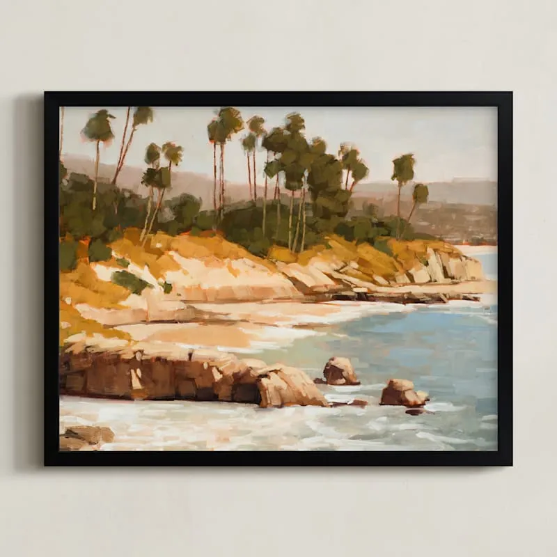 Sunlit Shores Limited Edition Fine Art Print