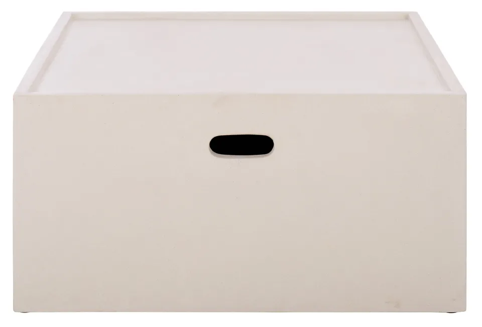 Georgia Square Coffee Table - White