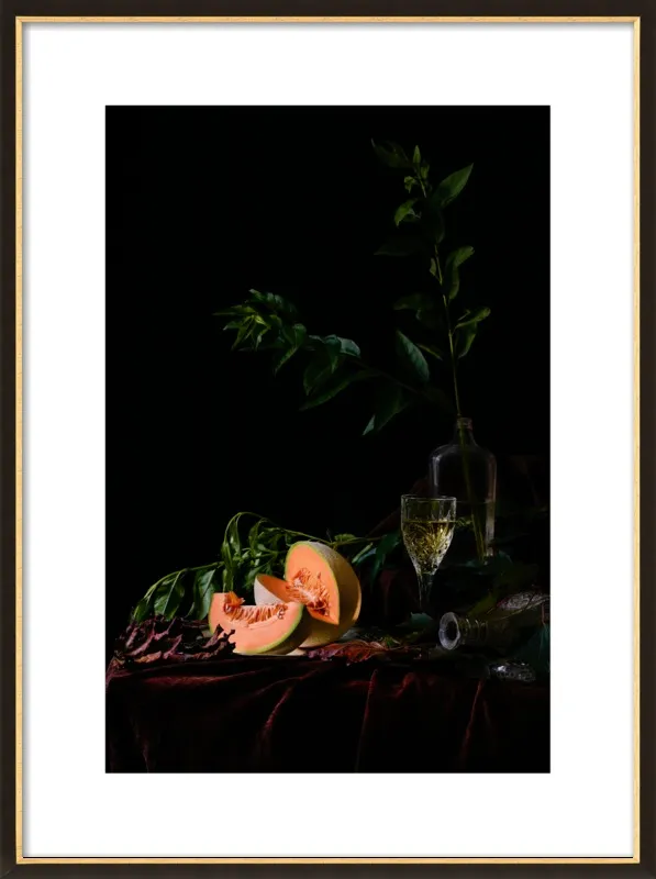 Cantaloupe by Dustin Halleck for Artfully Walls