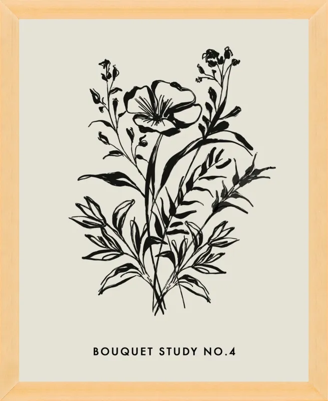 Bouquet Study No. 4 by Nancy Noreth for Artfully Walls