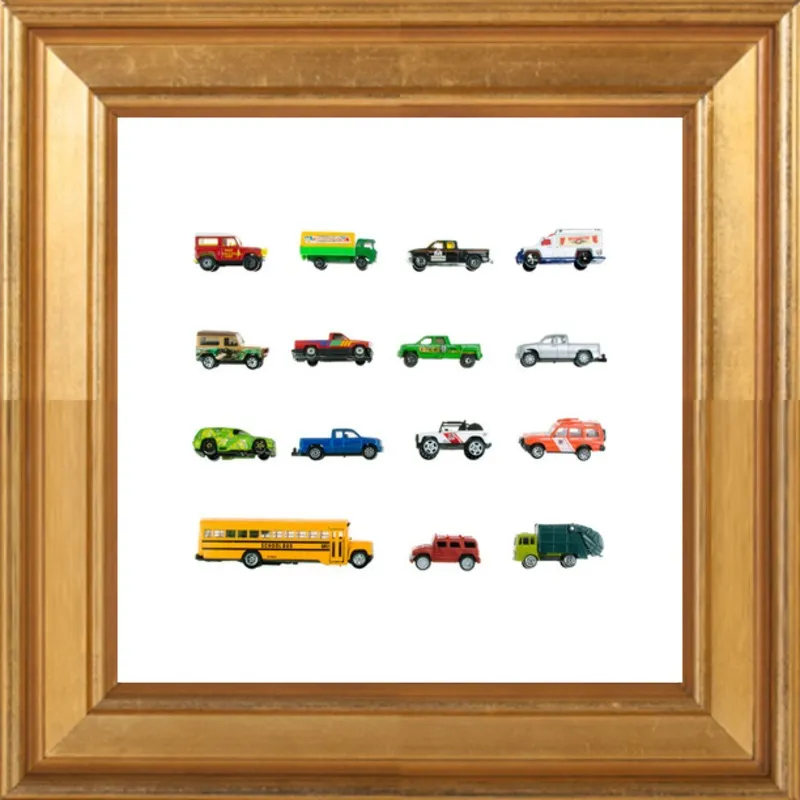 Vintage Toy Trucks by Jennifer Steen Booher for Artfully Walls
