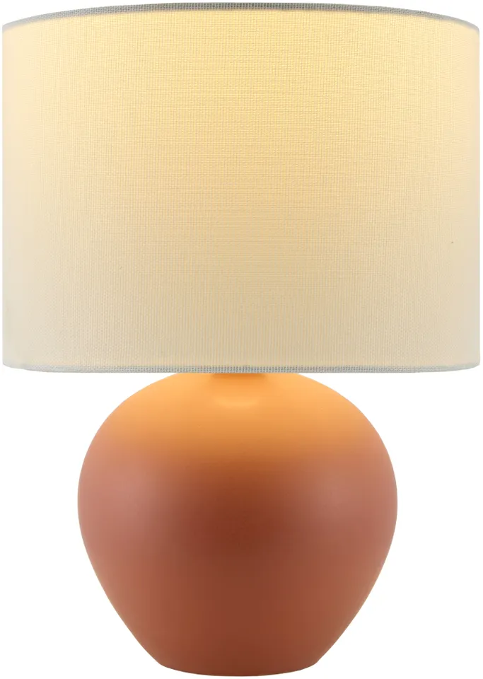Elio  Glazed 13"H x 10"W x 10"D Accent Table Lamp