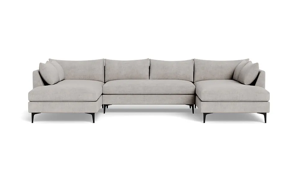 Sloan 3-Piece U-Bumper Sectional