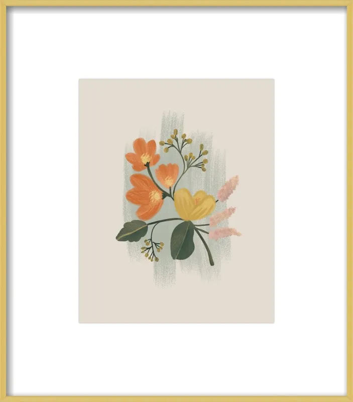 Vintage Floral Bouquet  by Nancy Noreth for Artfully Walls